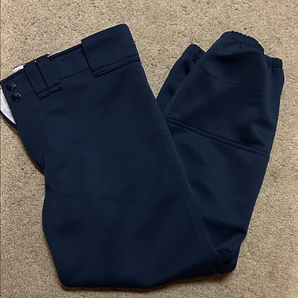 Women’s Mizuno Navy Softball Pants.